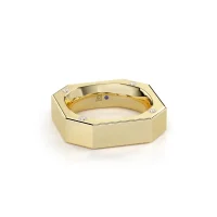 Alliance de mariage Roma Diamants 0.10 en or jaune - Antonio Roccabella Jewellery