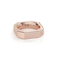 Alliance de mariage Roma Diamants 0.10 en or rose - Antonio Roccabella Jewellery