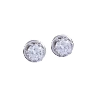 Classica Diamond Earrings CL025 - Antonio Roccabella Jewellery