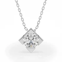 Pendentif ByMe Diamant et Platine - Antonio Roccabella Jewellery