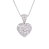 Pendentif Coeur 1.65 carats - Antonio Roccabella Jewellery