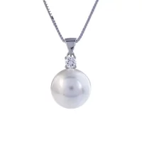 Pendentif Perle d'Australie et Diamant - Antonio Roccabella Jewellery