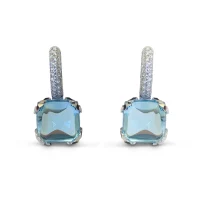 Boucles d'Oreilles PRISMA Alpa Topaze Diamants - Antonio Roccabella Jewellery
